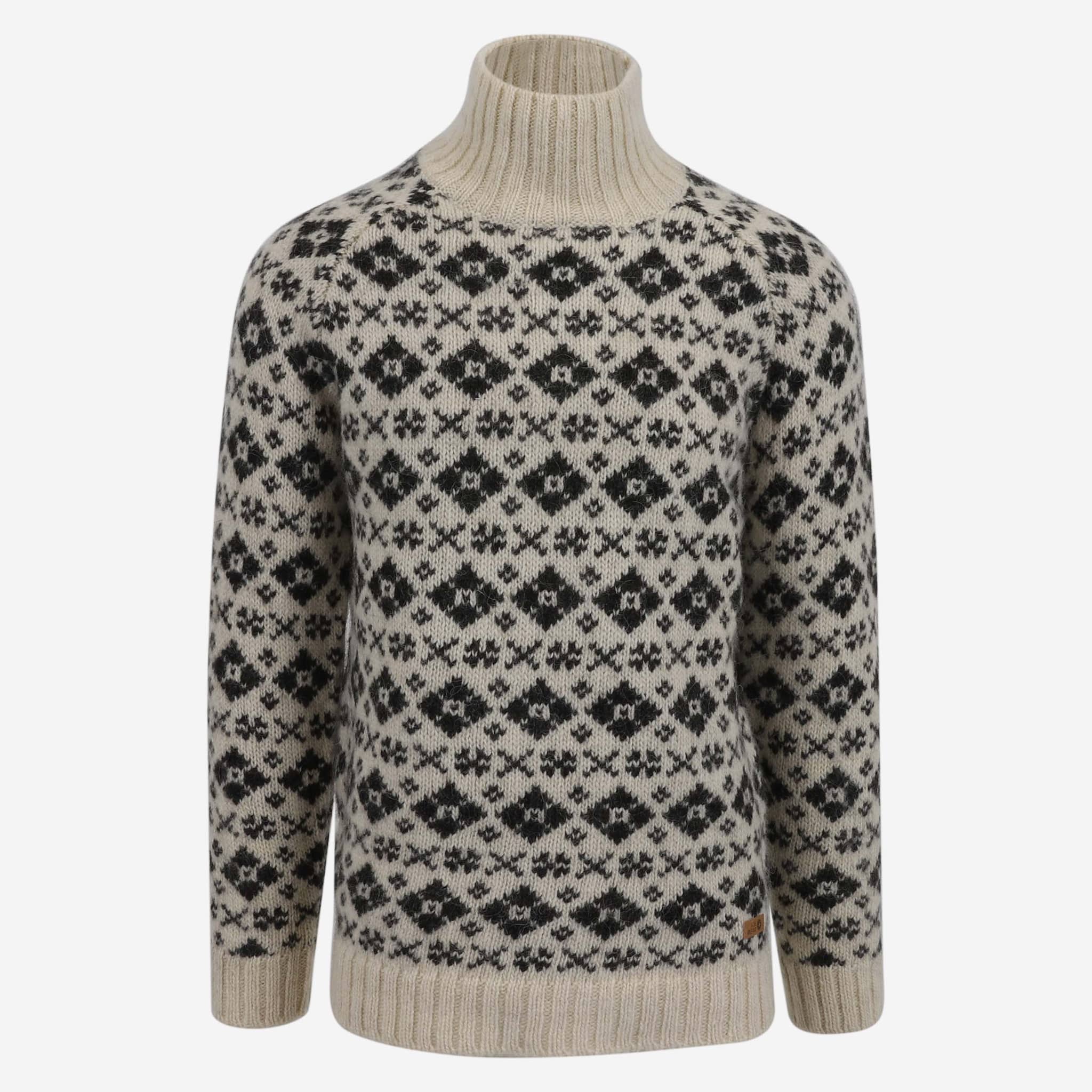 Gestur cowl neck Wool Nordic Sweater
